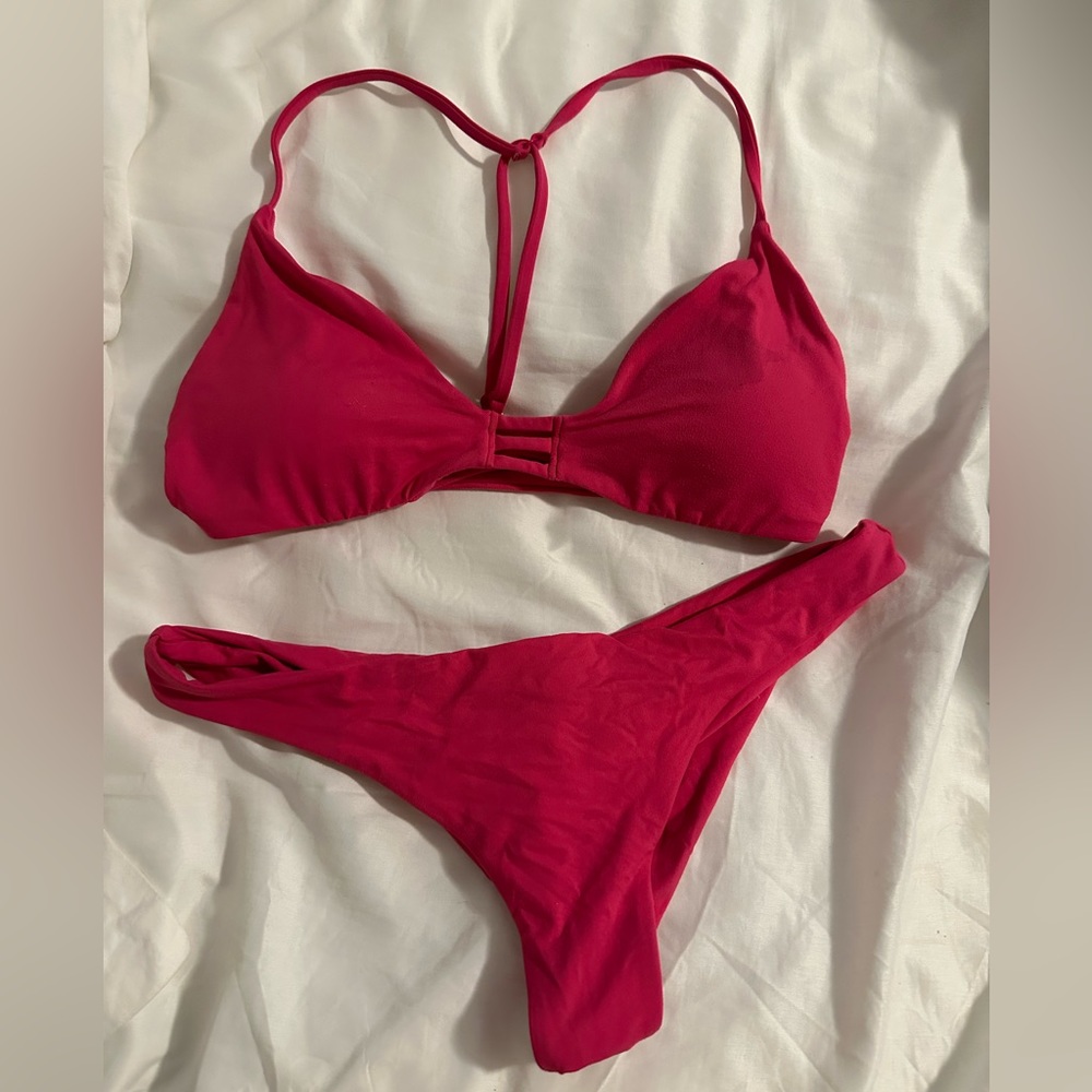Pink Roxy Bikini